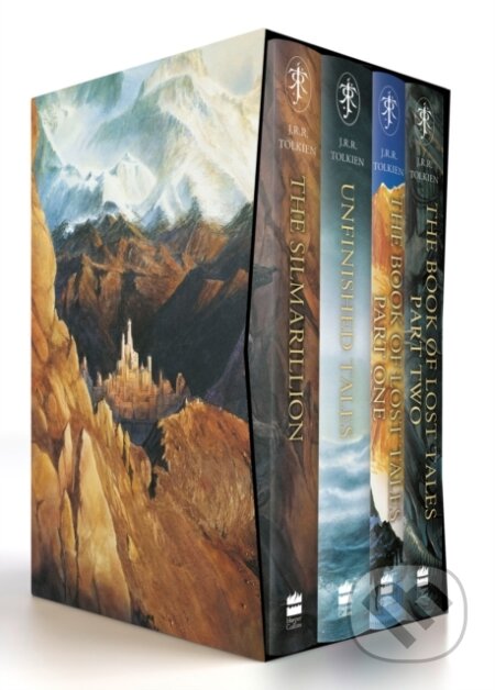 The History of Middle-earth (Boxed Set 1) (The Silmarillion, Unfinished Tales, the Book of Lost Tales, Part One & Part Two) - kniha z kategorie…
