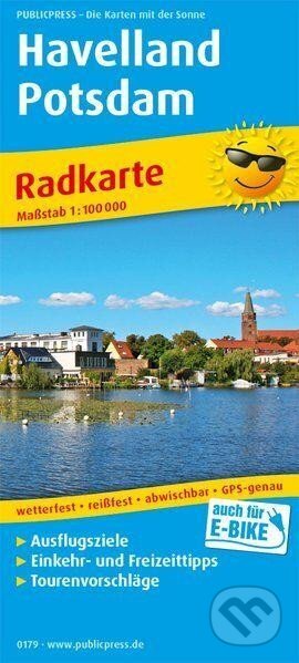 Havelland-Potsdam 1:100 000 / cyklistická mapa (freytag&berndt)