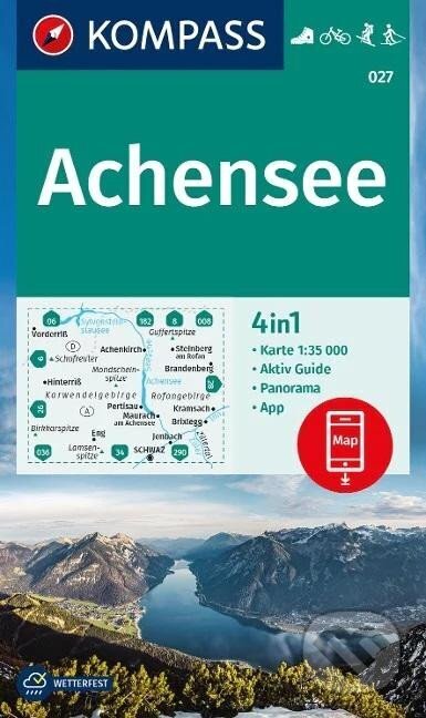 Achensee 1:35 000 / turistická mapa KOMPASS 027 (Marco Polo)