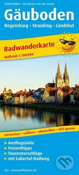 Gäuboden, Regensburg-Straubing-Landshut 1:100 000 / cyklistická mapa (freytag&berndt)