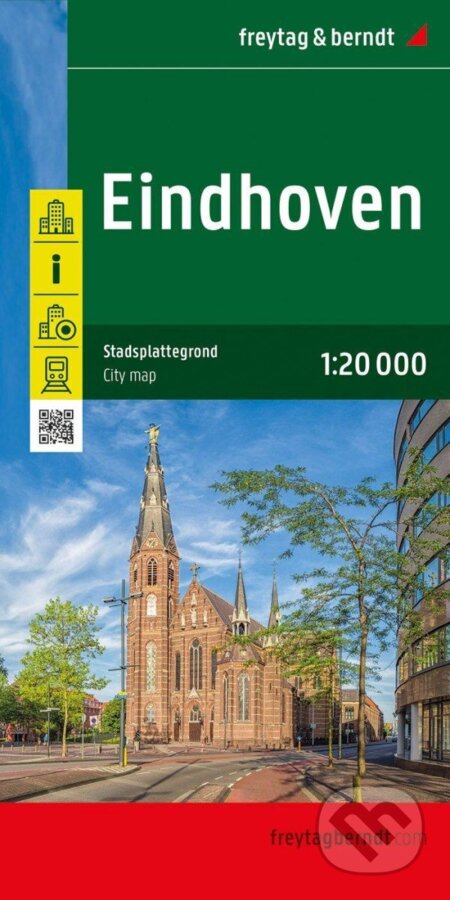 Eindhoven 1:20 000 / plán města (freytag&berndt)