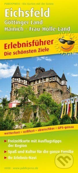 Kniha: Eichsfeld, Gottinger Land – Hainich – Frau-Holle-Land 1:110 000 / mapa s průvodcem (freytag&berndt)