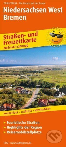 Kniha: Dolní Sasko západ, Brémy 1: 200 000 / automapa (freytag&berndt)