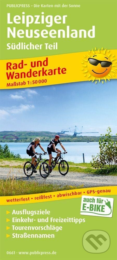 Kniha: Lipsko jižní část 1:50 000 / cyklistická a turistická mapa (freytag&berndt)