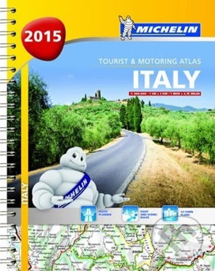 Kniha: Italy Map 2015 - 1:300 000 Tourist and Motoring Atlas (Michellin)