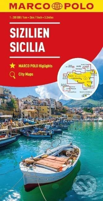 Kniha: Itálie č.14 - Sicílie 1:200 000 / regionální mapa (Marco Polo)