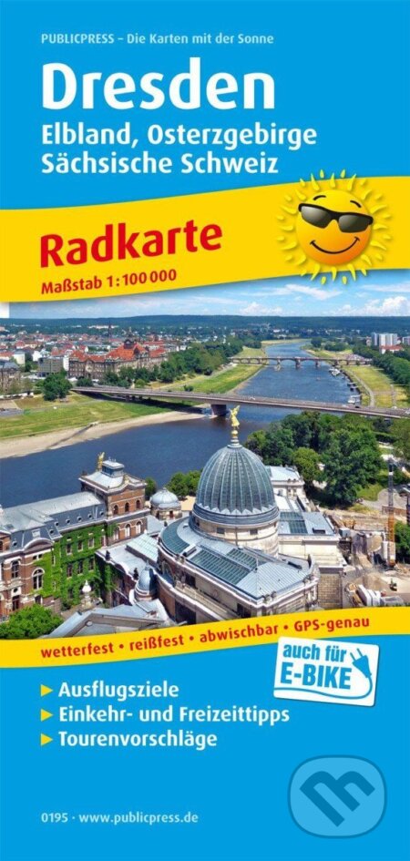 Kniha: Drážďany, Elbland, Východní Krušné hory, Saské Švýcarsko 1: 100 000 / cyklistická mapa (freytag&berndt)