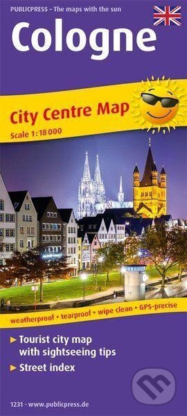 Kniha: Kolín nad Rýnem 1:18 000 / plán města (freytag&berndt)