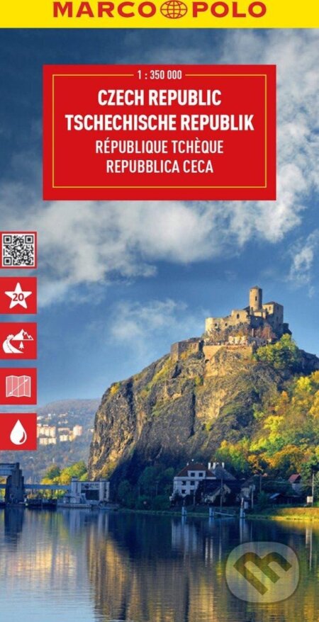Kniha: Česká republika 1:350 000 / automapa (Marco Polo)