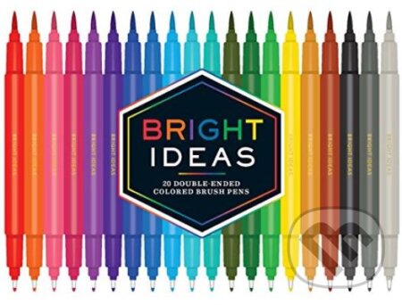 Bright Ideas (20 Double-Ended Colored Brush Pens)