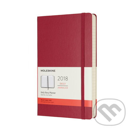 Moleskine – 12-mesačný ružový diár 2018, Moleskine, 2017