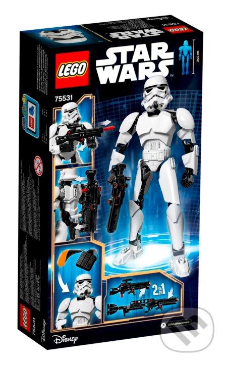 LEGO Constraction Star Wars 75531 Veliteľ Stormtrooperov, LEGO, 2017