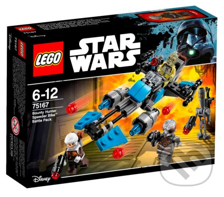 LEGO Star Wars 75167 Speederová motorka námezdního lovce, LEGO, 2017
