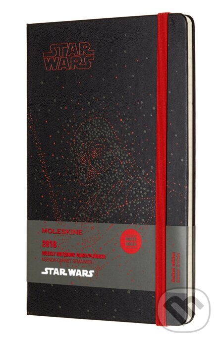 Moleskine – 12-mesačný plánovací zápisník Star wars 2018, Moleskine, 2017