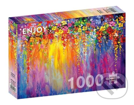 Užijte si puzzle symfonii květin 1000 dílků