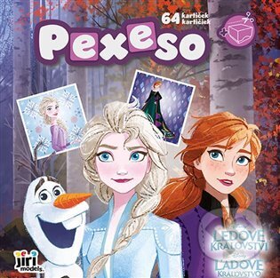 Pexeso v sešitu Ledové království (Jiří Models)