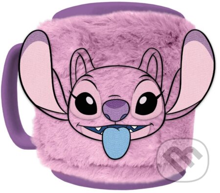 Keramický hrnček s chlpatým odnímateľným obalom Disney - Lilo & Stitch: Angel (). , 2024