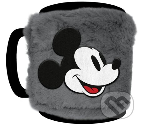 Keramický hrnček s chlpatým odnímateľným obalom Disney - Mickey Mouse: Úsmev (). , 2024