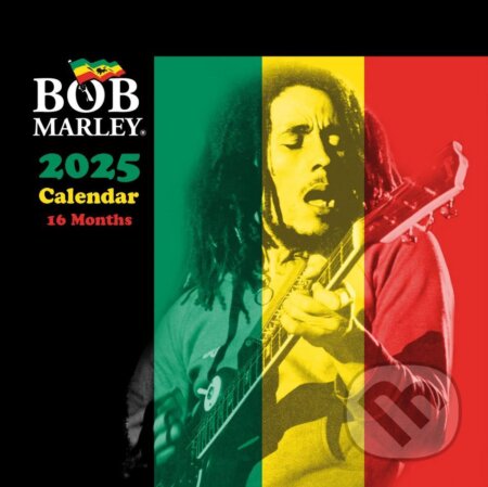 Oficiálny nástenný kalendár 2025 Bob Marley (). , 2024