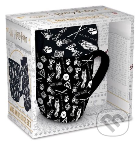 Pyramid International Dárková sada Harry Potter Černá magie a ponožky 300 ml