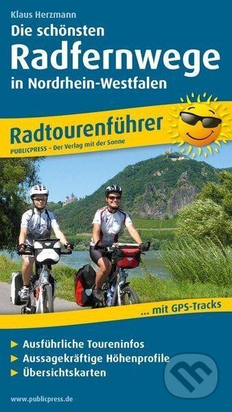 Kniha: Nejkrásnější dálkové cyklostezky v Severním Porýní-Vestfálsku / cyklistická mapa (freytag&berndt)