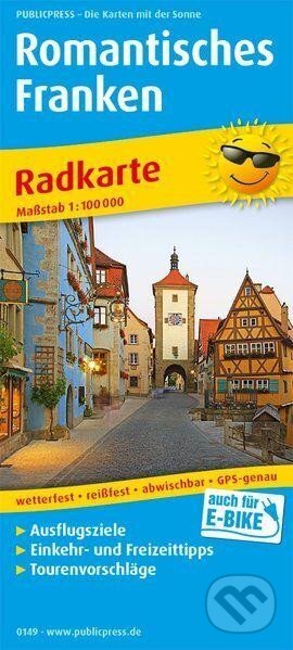Kniha: Romantisches Franken 1:100 000 / cyklistická mapa (freytag&berndt)