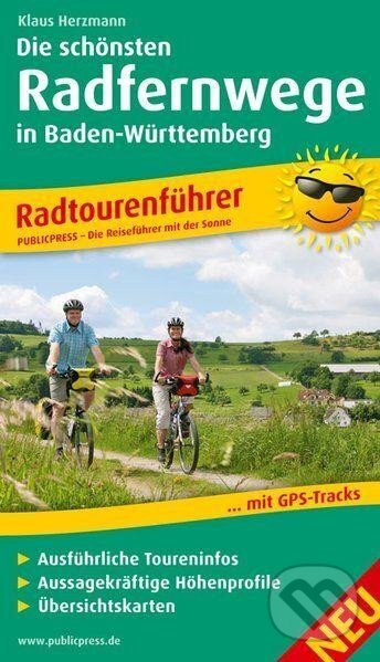 Kniha: Nejkrásnější dálkové cyklostezky v Bádensku-Württembersku / cyklistická mapa (freytag&berndt)