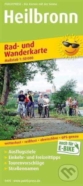 Kniha: Heilbronn 1:50 000 / cyklistická a turistická mapa (freytag&berndt)