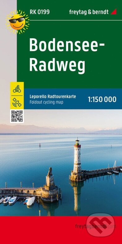 Kniha: Bodamské jezero 1:50 000 / cyklistická mapa (freytag&berndt)