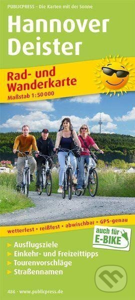 Kniha: Hanover-Deister 1:50 000 / cyklistická a turistická mapa (freytag&berndt)