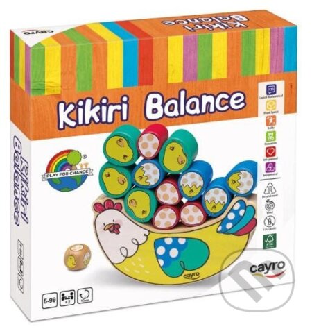 Spoločenská hra: Kikiri Balance (Pygmalino). Pygmalino, 2024
