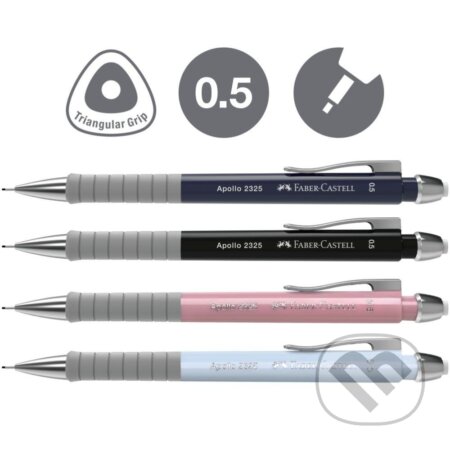 Mechanická ceruzka Apollo 0,5 mm rose shadows (Faber-Castell). Faber-Castell Mechanická ceruzka Apollo 0,5 mm rose shadows (Faber-Castell). Faber-Castell
