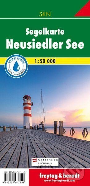Kniha: Neusiedler See, plavební plán 1:50 000 / turistická a cykloturistická mapa (freytag&berndt)