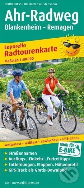 Kniha: Ahr Blankenheim-Remagen 1:50 000 / cyklistická mapa (freytag&berndt)