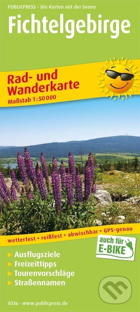 Kniha: Fichtelgebirge 1:50 000 / cyklistická a turistická mapa (freytag&berndt)