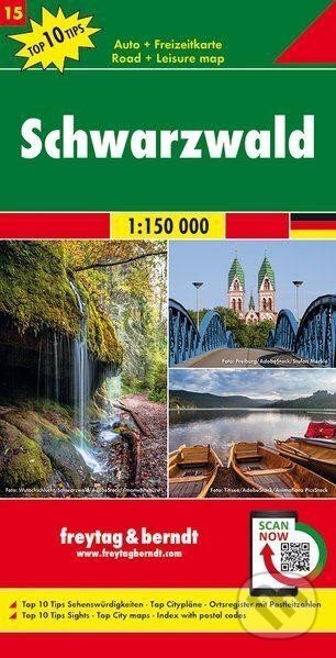 Kniha: Černý les 1:150 000 / automapa (freytag&berndt)