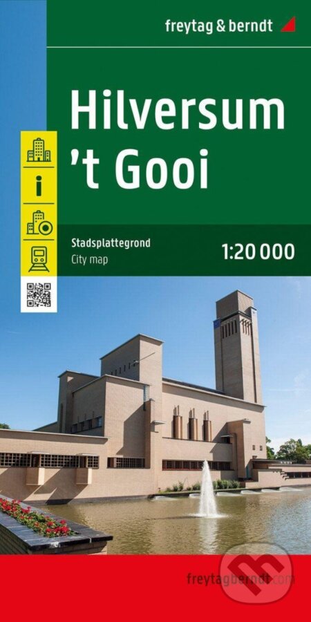 Kniha: Hilversum / ´t Gooi 1:20 000 / plán města (freytag&berndt)