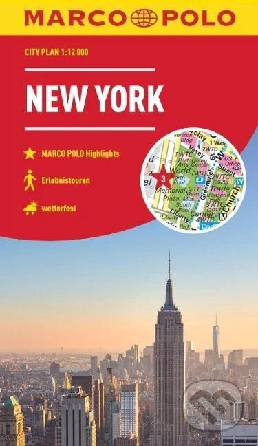 Kniha: New York 1:12 000 / mapa města MARCO POLO (Marco Polo)