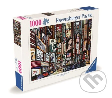 Barevný New York - puzzle z kategorie Města a stavby