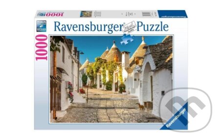 Alberobello, Itálie - puzzle z kategorie Města a stavby