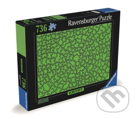 RAVENSBURGER Krypt Neon Green 736 dílků