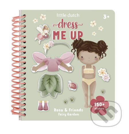 Kniha so samolepkami Fairy Garden