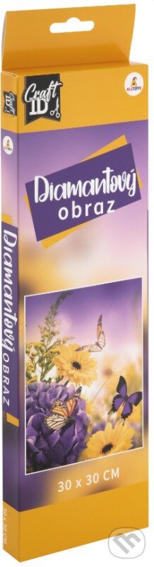 Diamantové malování - Květiny 2 30 x 30 cm