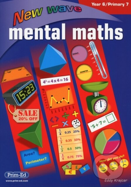 Kniha: New Wave Mental Maths Year 6/Primary 7 (Eddie Krajcar a RIC Publications)