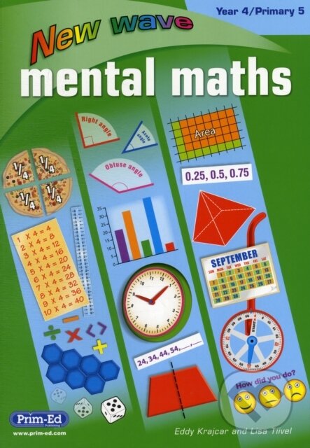Kniha: New Wave Mental Maths Year 4/ Primary 5 (Eddie Krajcar, Lisa Tiivel a RIC Publications)