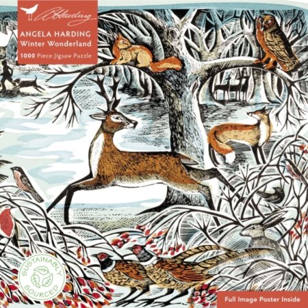 Adult Sustainable Jigsaw Puzzle: Angela Harding: Winter Wonderland - kniha z kategorie Zdraví a životní styl