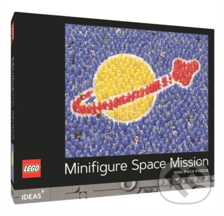 Kniha LEGO IDEAS Minifigure Space Mission 1000-Piece Puzzle