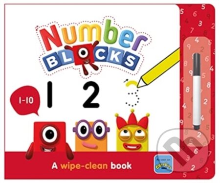 Kniha: Numberblocks 1-10: A Wipe-Clean Book (Sweet Cherry Publish)