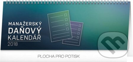 Kalendář stolní 2018 - Manažerský daňový, Presco Group, 2017
