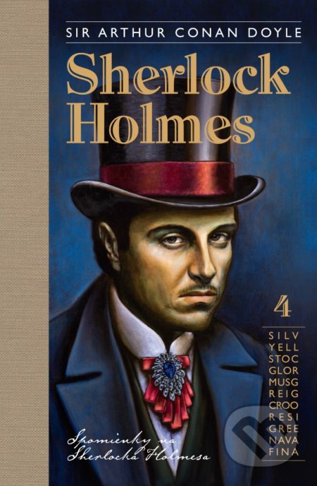 Sherlock Holmes 4: Spomienky na Sherlocka Holmesa - Arthur Conan Doyle, Julo Nagy (ilustrátor), SnowMouse Publishing, 2018